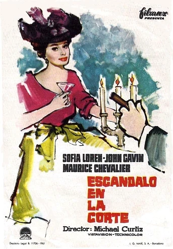 Poster de Escándalo en la Corte
