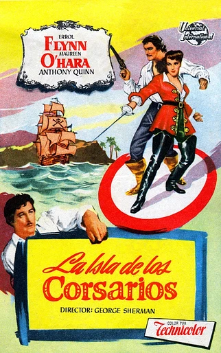 Poster de La Isla de los corsarios