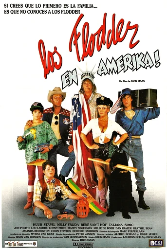 Poster de Los Flodder en Amerika!