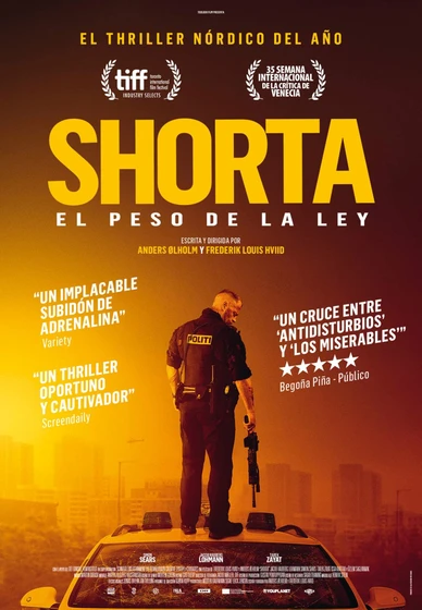 Imagen de shorta-el-peso-de-la-ley (Cartel español)