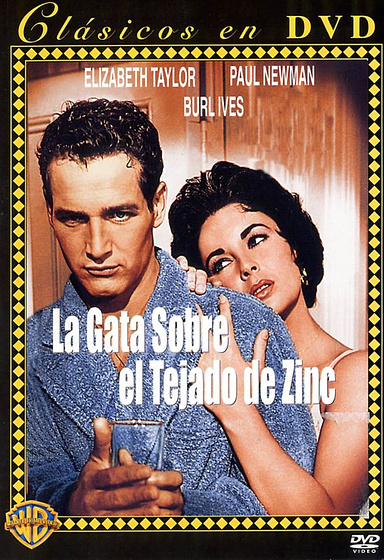 Imagen de La Gata Sobre el Tejado de Zinc (Carátula DVD)