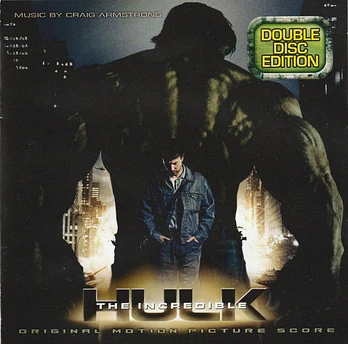 Carátula de la banda de sonido de El Increíble Hulk