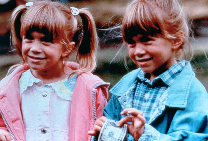 Ashley Olsen y Mary-Kate Olsen en dos-en-casa-de-la-abuela