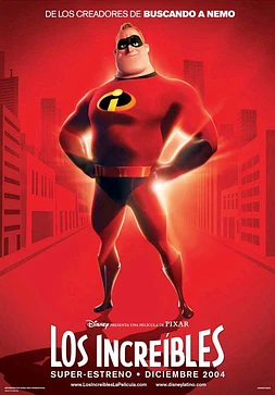 poster of movie Los Increíbles
