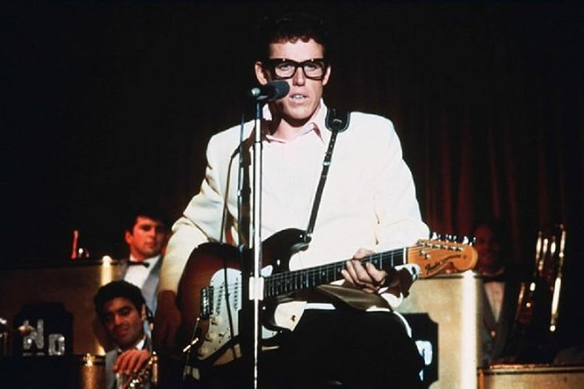 Gary Busey en la-historia-de-buddy-holly