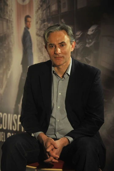 Giulio Ricciarelli en la-conspiracion-del-silencio-2014 (Photocall en Madrid. Enero 2015)