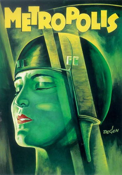 Imagen de Metrópolis (Cartel coloreado)