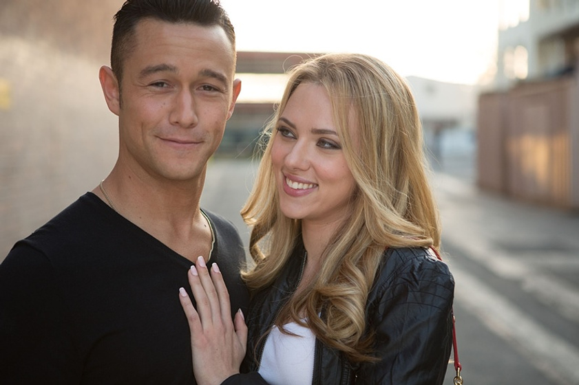 Scarlett Johansson y Joseph Gordon-Levitt en Don Jon