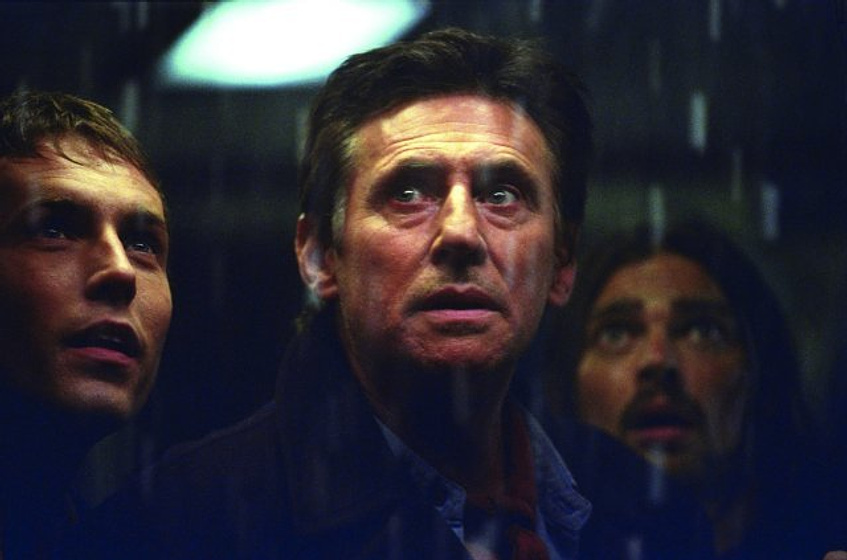 Gabriel Byrne, Desmond Harrington y Karl Urban en Ghost Ship. Barco Fantasma