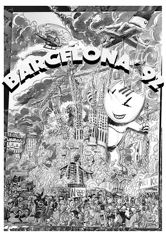 Poster de Barcelona 92