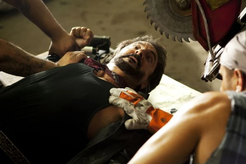 Tom Savini en machete