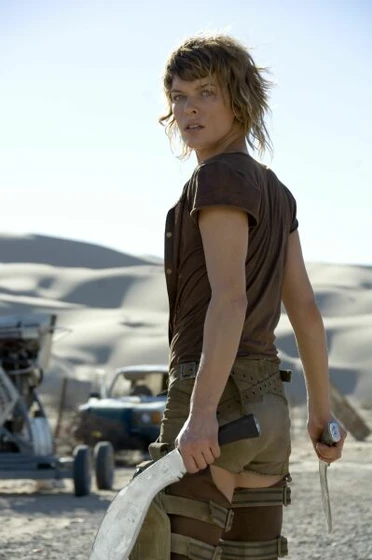 Milla Jovovich en Resident Evil: Extinción