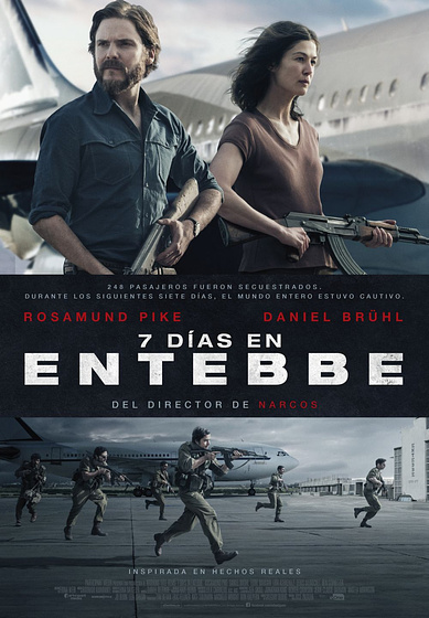 Imagen de 7 días en Entebbe (Cartel final español)
