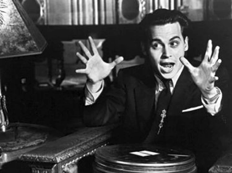 Johnny Depp en ed-wood