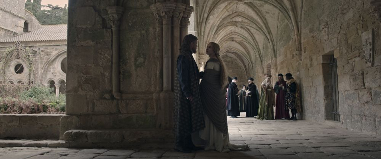 Matt Damon y Jodie Comer en El Último Duelo