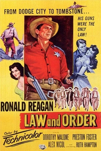 Poster de La Ley del Oeste