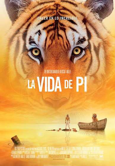 Imagen de La Vida de Pi (Cartel teaser español)