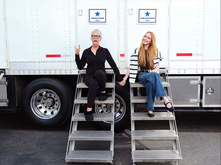 Jamie Lee Curtis y Lindsay Lohan en Ponte en mi Lugar 2