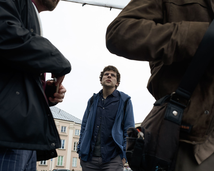 Jesse Eisenberg en A Real Pain (Rodaje )