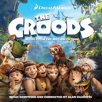Carátula de la banda de sonido de Los Croods