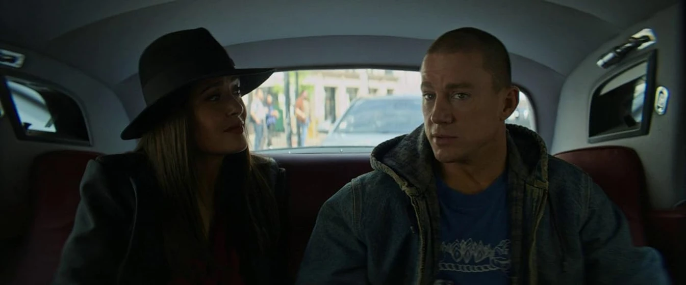 Salma Hayek y Channing Tatum en el-ultimo-baile-de-magic-mike