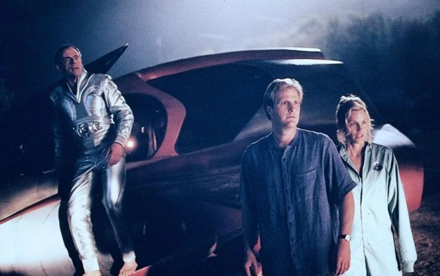 Jeff Daniels, Daryl Hannah y Christopher Lloyd [I] en mi-marciano-favorito