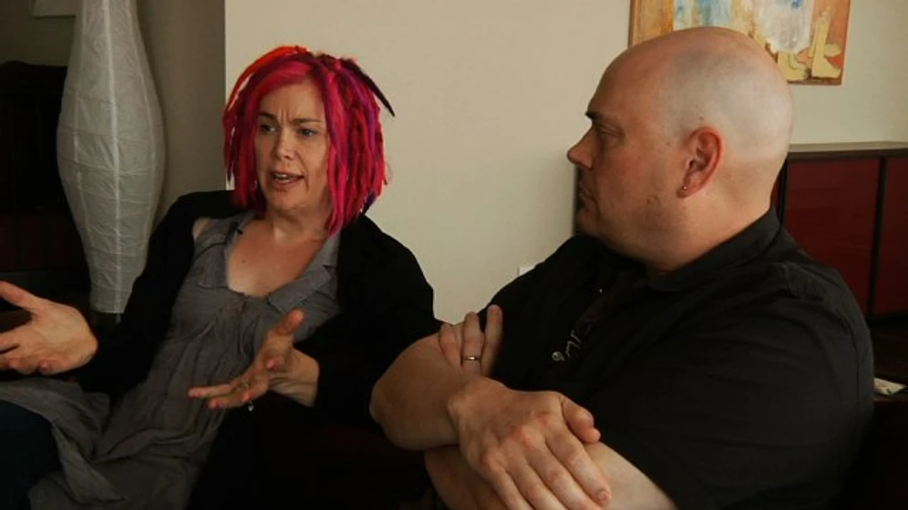 Andy Wachowski y Lana Wachowski en el-impacto-del-cine-digital