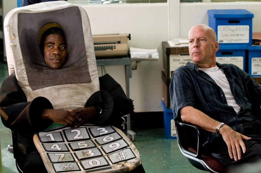 Bruce Willis y Tracy Morgan en Vaya par de polis