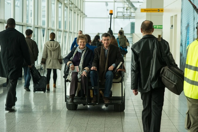 Steve Coogan y Judi Dench en philomena