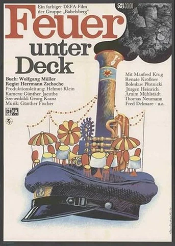 Poster de Feuer unter Deck