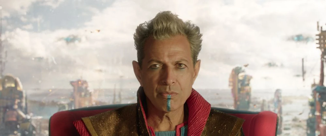 Jeff Goldblum en thor-ragnarok
