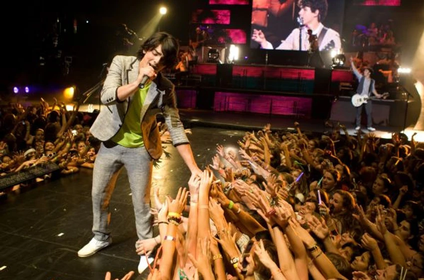 Joe Jonas en Jonas Brothers en concierto 3D
