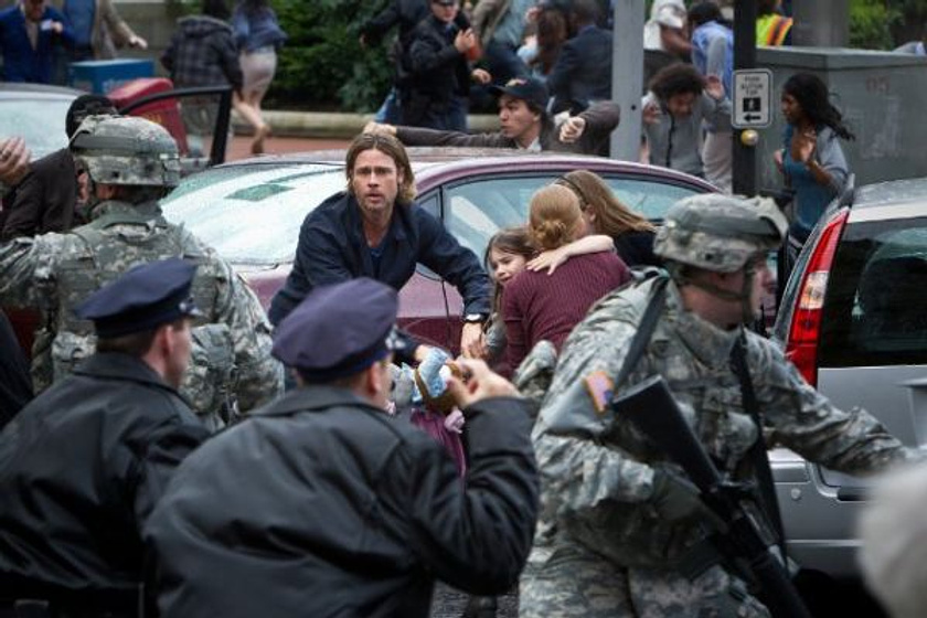 Brad Pitt en Guerra Mundial Z