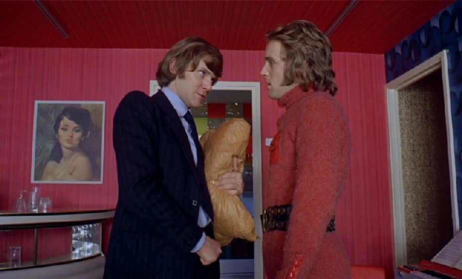 Malcolm McDowell en la-naranja-mecanica