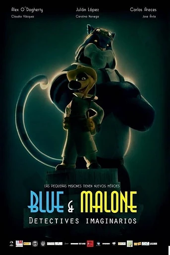 Poster de Blue & Malone, Detectives Imaginarios