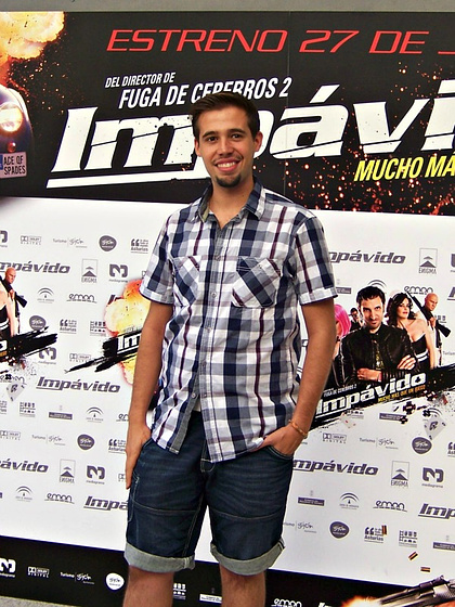 Selu Nieto en Impávido (Photocall Madrid 24/07/2012)