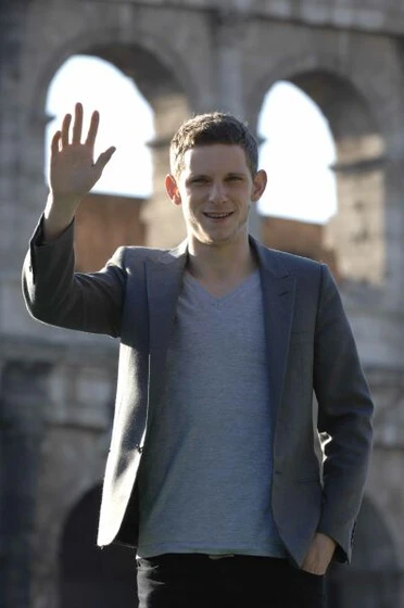 Jamie Bell en jumper (Junket en Roma (Febrero 2008))