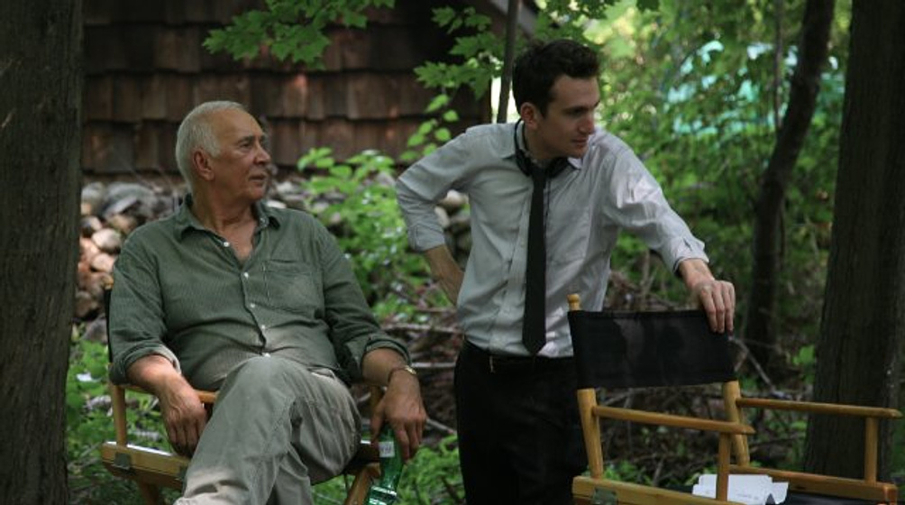 Frank Langella y Jake Schreier en Un Amigo para Frank