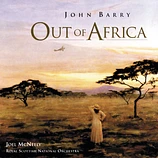 Carátula de la banda de sonido de Memorias de África