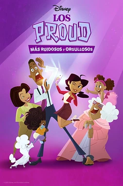 poster for the season 1 of Los Proud: Más ruidosos y Orgullosos