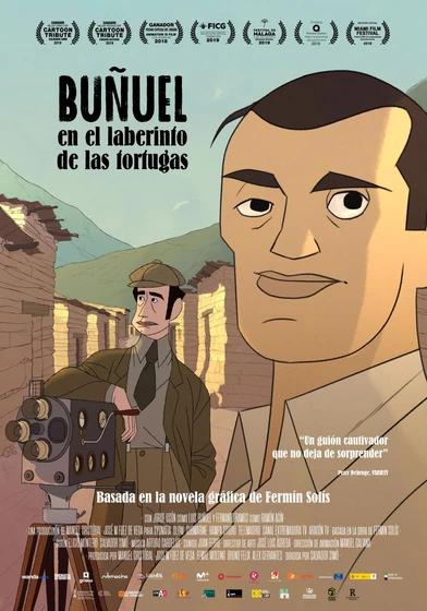 Imagen de bunuel-en-el-laberinto-de-las-tortugas (Cartel español)