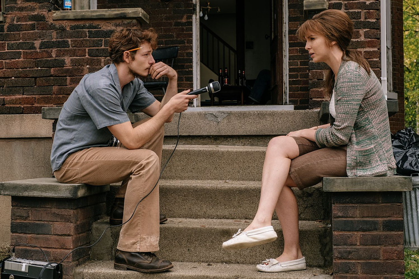 Mike Faist y Jodie Comer en Bikeriders. La Ley del Asfalto