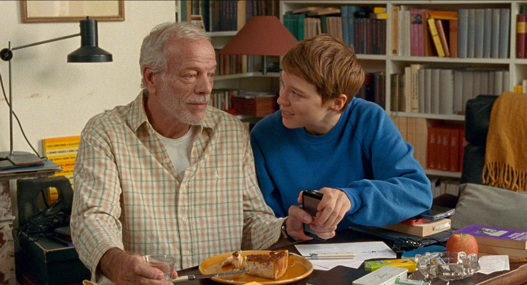 Pascal Greggory y Léa Seydoux en Una Bonita Mañana