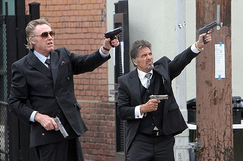 Christopher Walken y Al Pacino en Tipos legales