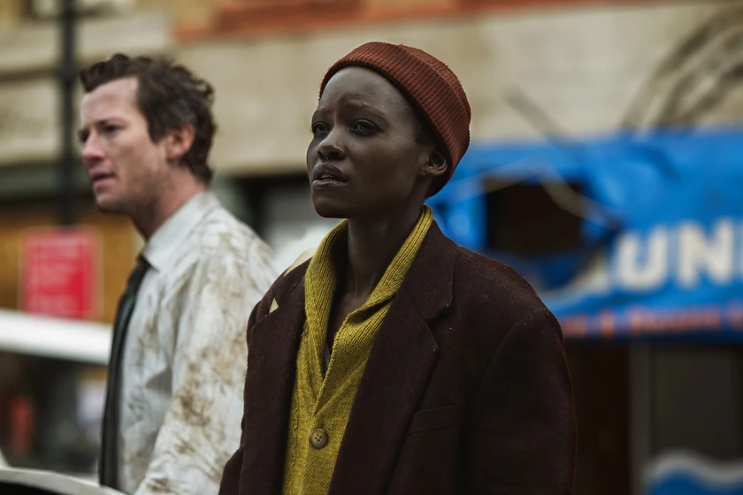 Lupita Nyong'o en un-lugar-tranquilo-dia-uno