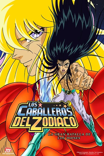 Poster de Caballeros de Zodíaco: La gran batalla de los dioses