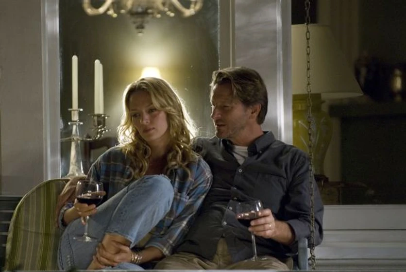 Uma Thurman y Brett Cullen en La Vida ante sus ojos
