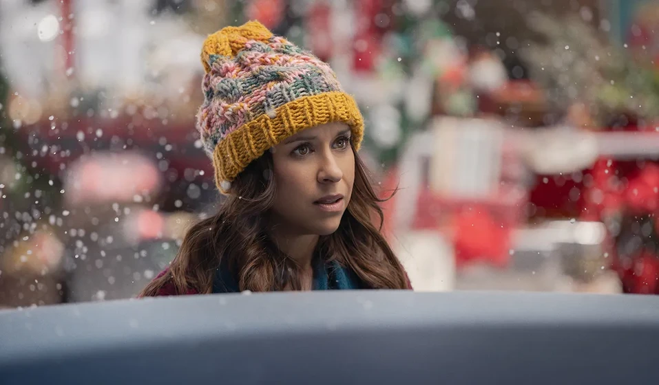 Lacey Chabert en un-muneco-de-nieve-para-derretirse