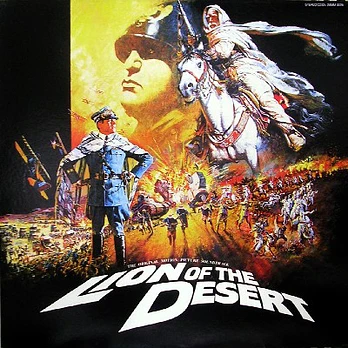 Carátula de la banda de sonido de El León del Desierto