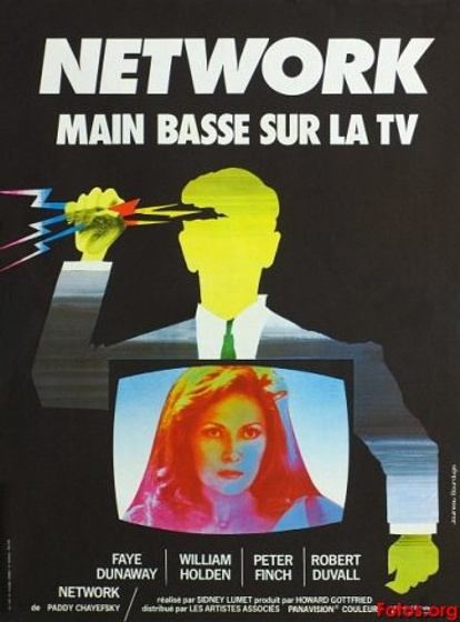 Imagen de Network, un Mundo Implacable (Poster alemán)
